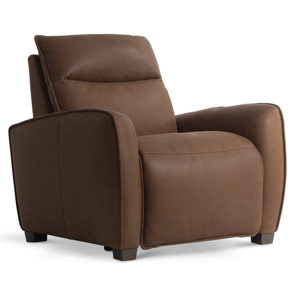 Bernhardt Bernhardt Sorrento Leather Power Recliner With Usb, Plush Foam Seating, Tailored Tufting, Quiet Motorize 382RLO