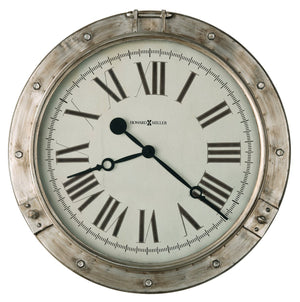 Hekman Furniture 625719 Chesney Maritime Wall Clock: Oversized Porthole Design, Unique Artisan Detailing, Quartz Movement  Chesney Wall Clock 625719