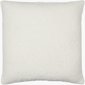 Surya Olinda Modern 18" Accent Pillow - Stylish Polyester Cushion For Comfort & Easy Maintenance In Any Room Ivory Polyester,Polyester,Polyester,Polyfill Oin001-2222