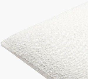 Surya Olinda Modern 18" Accent Pillow - Stylish Polyester Cushion For Comfort & Easy Maintenance In Any Room Ivory Polyester,Polyester,Polyester,Polyfill Oin001-2222