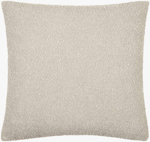 Surya Olinda Modern 18" Accent Pillow - Stylish Polyester Cushion For Comfort & Easy Maintenance In Any Room Ivory Polyester,Polyester,Polyester,Polyfill Oin002-2020