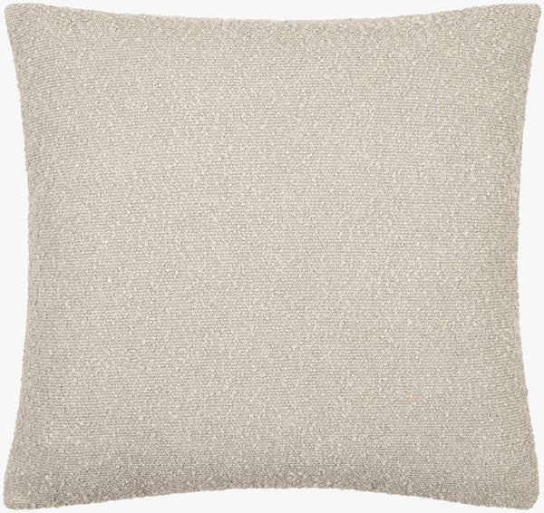 Surya Olinda Modern 18" Accent Pillow - Stylish Polyester Cushion For Comfort & Easy Maintenance In Any Room Ivory Polyester,Polyester,Polyester,Polyfill Oin002-2020