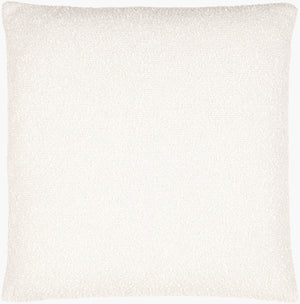 Surya Olinda Modern 18" Accent Pillow - Stylish Polyester Cushion For Comfort & Easy Maintenance In Any Room Ivory Polyester,Polyester,Polyester,Polyfill Oin003-1818