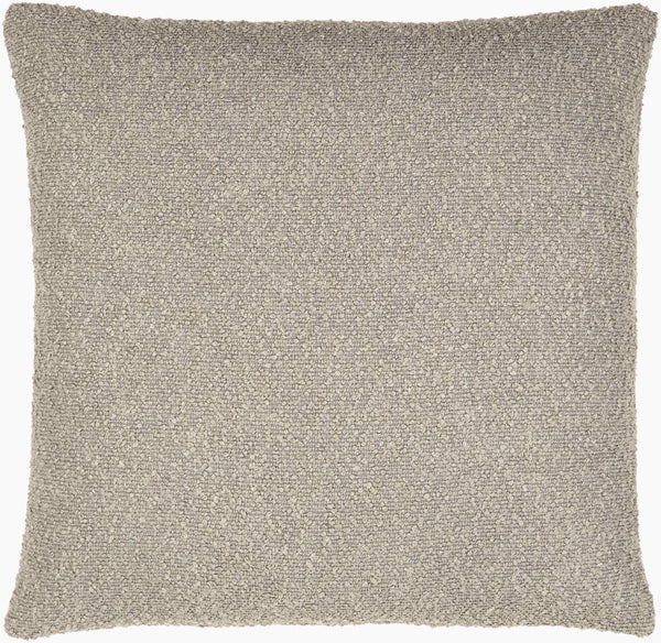 Surya Olinda Modern 18" Accent Pillow - Stylish Polyester Cushion For Comfort & Easy Maintenance In Any Room Taupe Polyester,Polyester,Polyester,Polyfill Oin004-2222