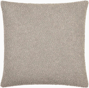 Surya Olinda Modern 18" Accent Pillow - Stylish Polyester Cushion For Comfort & Easy Maintenance In Any Room Taupe Polyester,Polyester,Polyester,Polyfill Oin004-2222