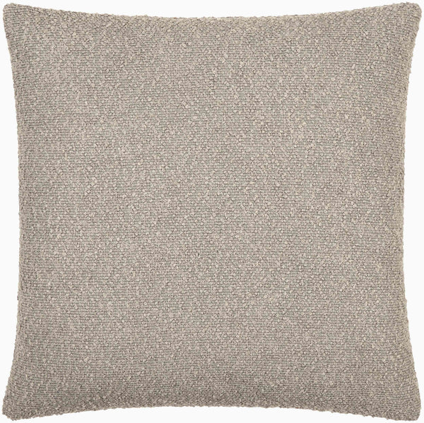 Surya Olinda Modern 18" Accent Pillow - Stylish Polyester Cushion For Comfort & Easy Maintenance In Any Room Taupe Polyester,Polyester,Polyester,Polyfill Oin004-2222