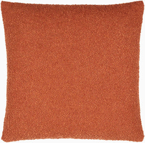 Surya Olinda Modern 18" Accent Pillow - Stylish Polyester Cushion For Comfort & Easy Maintenance In Any Room Terracotta Polyester,Polyester,Polyester,Polyfill Oin005-2020