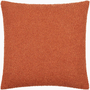 Surya Olinda Modern 18" Accent Pillow - Stylish Polyester Cushion For Comfort & Easy Maintenance In Any Room Terracotta Polyester,Polyester,Polyester,Polyfill Oin005-2020