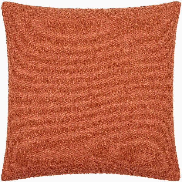 Surya Olinda Modern 18" Accent Pillow - Stylish Polyester Cushion For Comfort & Easy Maintenance In Any Room Terracotta Polyester,Polyester,Polyester,Polyfill Oin005-2020