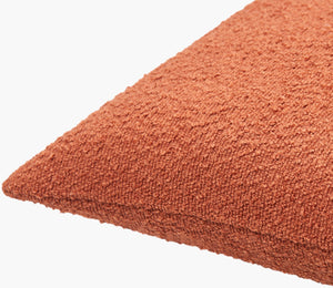 Surya Olinda Modern 18" Accent Pillow - Stylish Polyester Cushion For Comfort & Easy Maintenance In Any Room Terracotta Polyester,Polyester,Polyester,Polyfill Oin005-2020