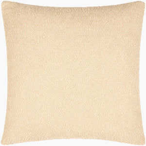 Surya Olinda Modern 18" Accent Pillow - Stylish Polyester Cushion For Comfort & Easy Maintenance In Any Room Ivory Polyester,Polyester,Polyester,Polyfill Oin008-2020