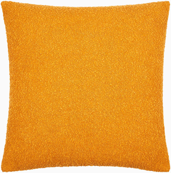 Surya Olinda Modern 18" Accent Pillow - Stylish Polyester Cushion For Comfort & Easy Maintenance In Any Room Goldenrod Polyester,Polyester,Polyester,Polyfill Oin011-2020