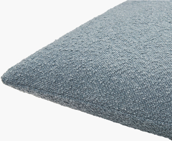 Surya Olinda Modern 18" Accent Pillow - Stylish Polyester Cushion For Comfort & Easy Maintenance In Any Room Slate Gray Polyester,Polyester,Polyester,Polyfill Oin012-2222