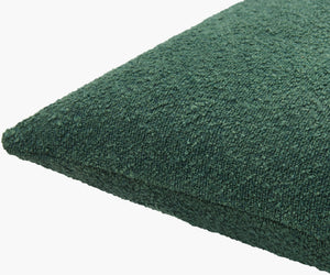 Surya Olinda Modern 18" Accent Pillow - Stylish Polyester Cushion For Comfort & Easy Maintenance In Any Room Forest Green Polyester,Polyester,Polyester,Polyfill Oin013-1818