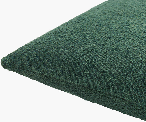 Surya Olinda Modern 18" Accent Pillow - Stylish Polyester Cushion For Comfort & Easy Maintenance In Any Room Forest Green Polyester,Polyester,Polyester,Polyfill Oin013-1818