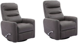 Parker Living Hercules - Haze Swivel Glider Recliner - Set of 2 Haze MHER#812GS-2-HAZ Parker House