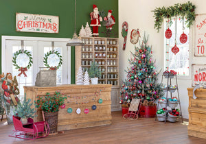 Christmas Eve Santa with Pack Metal Yard Decoration XDG01070 Park Hill