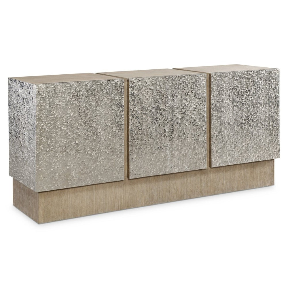 Bernhardt Bernhardt Konstance Wood Buffet with Bronze Metal Accents and Adjustable Interior Storage 357136