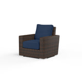 Montecito Club Chair in Spectrum Indigo w/ Self Welt SW2501-21-48080 Sunset West