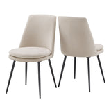 Fabrizio Upholstered Dining Chairs (Set of 2)