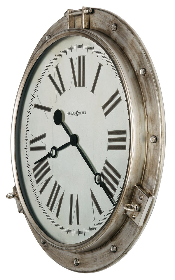 Hekman Furniture 625719 Chesney Maritime Wall Clock: Oversized Porthole Design, Unique Artisan Detailing, Quartz Movement  Chesney Wall Clock 625719