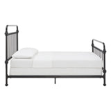 Homelegance By Top-Line Taylin Graceful Lines Victorian Metal Bed Black Metal