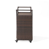 Christopher Knight Home® - Noble House - Corona Outdoor Wicker Bar Cart