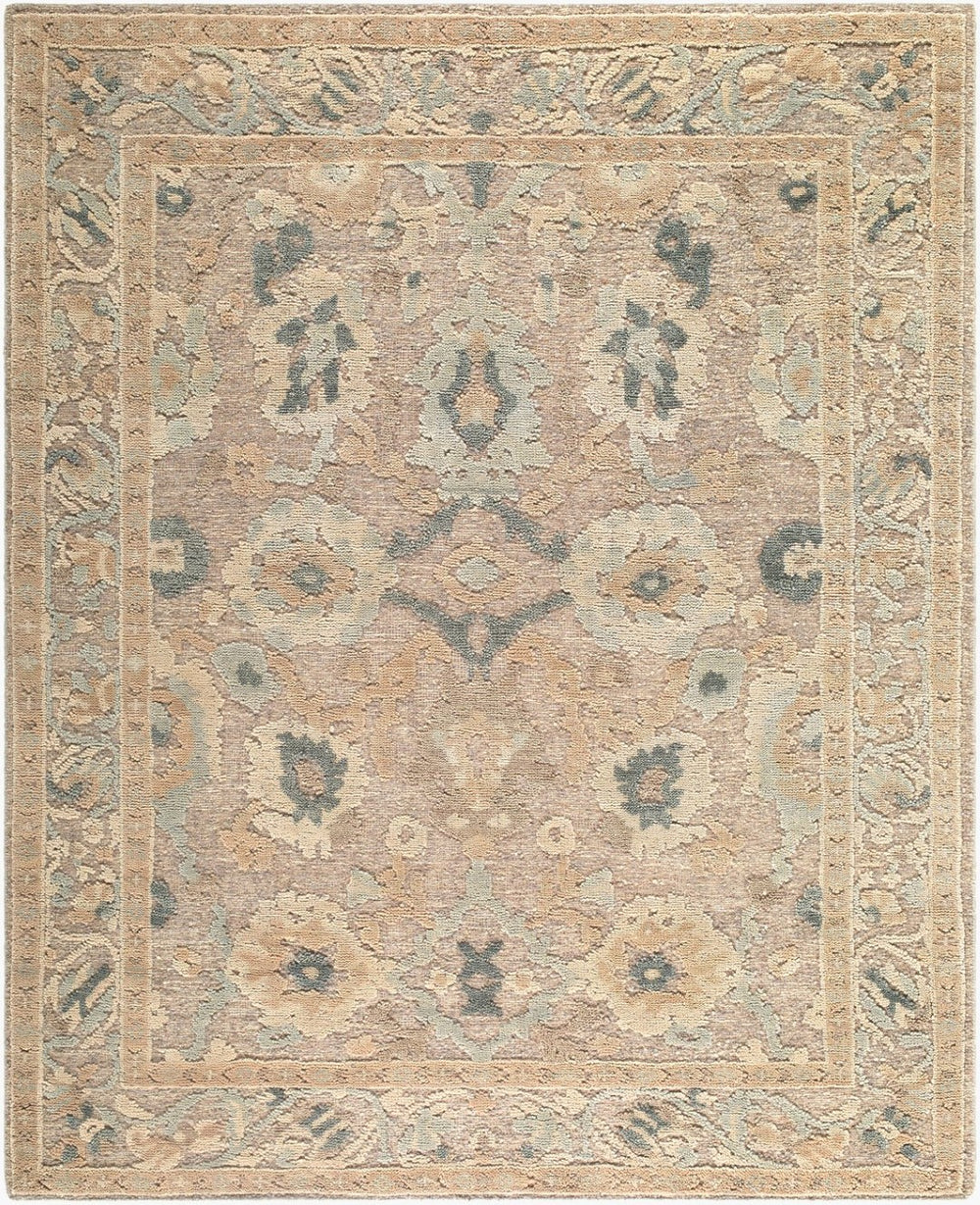 Surya Oklahoma Hand-knotted Wool Area Rug Traditional Pattern for Large Living Rooms 10' x 14' Rectangle OKH2302-1014