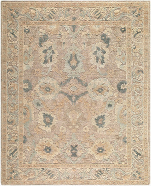 Surya Oklahoma Hand-knotted Wool Area Rug Traditional Pattern for Large Living Rooms 10' x 14' Rectangle OKH2302-1014