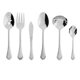 Oneida Marquette 6-Piece Premium Stainless Steel Serving Set with Mirror Finish