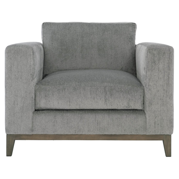 Bernhardt Bernhardt Noel Chair — Plush Feather-Down Seat, Sculpted Wood Frame, Sinuous Spring Support, Custom Upholstery Options - Made to Order P7322A