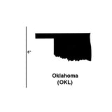 Oklahoma Cookie Cutter - Set of 6