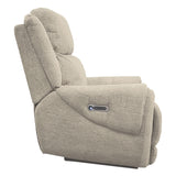 Parker House Spencer - Tide Pebble Power Reclining Sofa And Two Recliners Light Grey 100% Polyester (W) Mspe-311ph-tpe