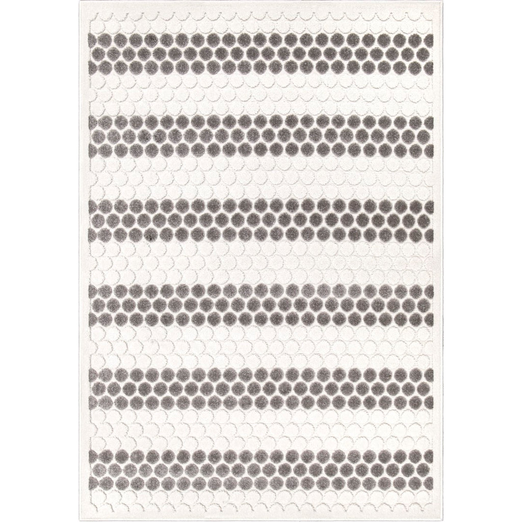 Orian Rugs Simply Southern Cottage Dorcheat Machine Woven Polypropylene Transitional Area Rug Natural Silver Polypropylene