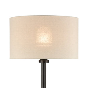 Atlas Musee 62'' High 1-Light Outdoor Floor Lamp - Elegant Slate Design with Mid-Century Charm & Durability OL11002-GY