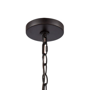 Atlas Cedar 13" Wide Outdoor Pendant Light - Timeless Oil Rubbed Bronze Fixture for Porch & Patio Charm OL11024-BZ
