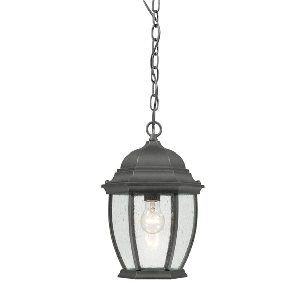Atlas Covington 9.5'' Wide 1-Light Outdoor Pendant - Timeless Black Fixture for Entryways & Porches OL11027-BK