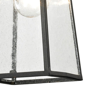 Atlas Meditterano 5" Wide 1-Light Outdoor Pendant - Matte Black, Durable Design for Stylish Outdoor Spaces OL11037-BK