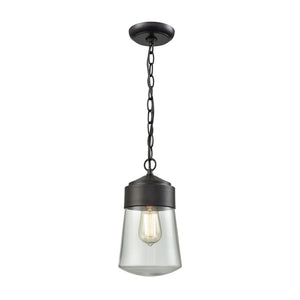 Atlas Mullen Gate 6'' Wide Outdoor Pendant Light - Elegant Oil Rubbed Bronze for Charming Entryways OL11038-BZ