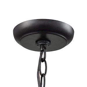 Atlas Mullen Gate 6'' Wide Outdoor Pendant Light - Elegant Oil Rubbed Bronze for Charming Entryways OL11038-BZ