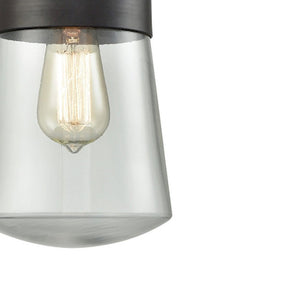 Atlas Mullen Gate 6'' Wide Outdoor Pendant Light - Elegant Oil Rubbed Bronze for Charming Entryways OL11038-BZ