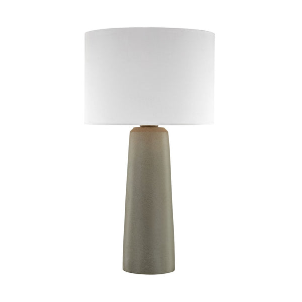 Atlas Eilat 27'' High Outdoor Table Lamp - Polished Concrete, Modern Design for Stylish Patio Illumination OL11055-GY