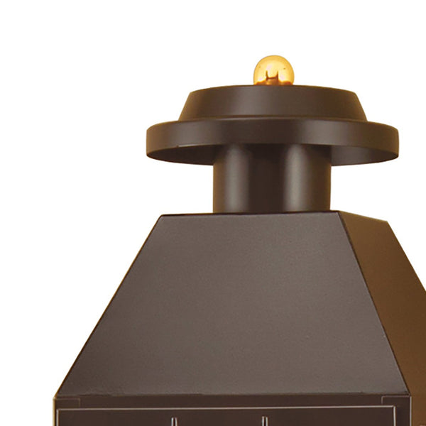 Atlas American Heritage Outdoor Sconce - Classic Colonial Lantern for Warm Illumination & Style Bronze 16.5'' OL11060-BZ