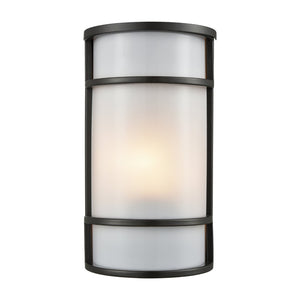 Atlas Bella 10'' High 1-Light Outdoor Sconce - Stylish Transitional Design for Timeless Curb Appeal Oil Rubbed Bronze 6'' OL11070-BZ