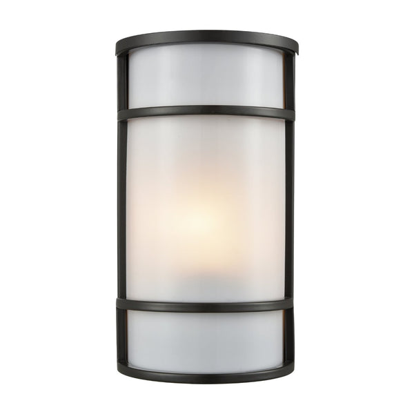 Atlas Bella 10'' High 1-Light Outdoor Sconce - Stylish Transitional Design for Timeless Curb Appeal Oil Rubbed Bronze 6'' OL11070-BZ