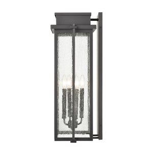 Atlas Braddock 25.75'' High 4-Light Outdoor Sconce - Elegant Architectural Bronze for Timeless Illumination OL11077-BZ