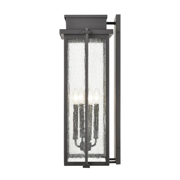Atlas Braddock 25.75'' High 4-Light Outdoor Sconce - Elegant Architectural Bronze for Timeless Illumination OL11077-BZ