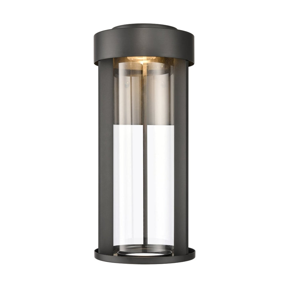 Atlas Brillis 16'' High 1-Light Outdoor Sconce - Sleek Matte Black Design for Entryways & Patios OL11081-BK