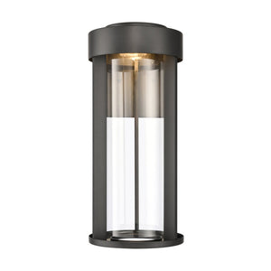 Atlas Brillis 16'' High 1-Light Outdoor Sconce - Sleek Matte Black Design for Entryways & Patios OL11081-BK
