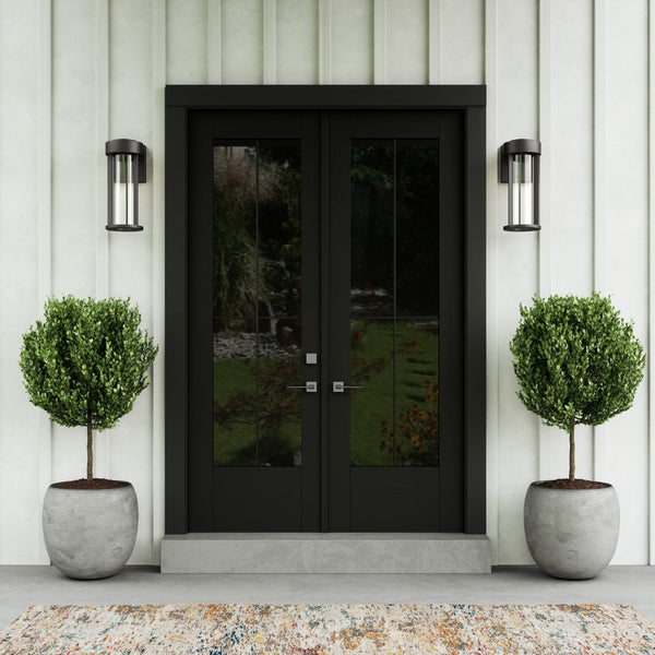 Atlas Brillis 16'' High 1-Light Outdoor Sconce - Sleek Matte Black Design for Entryways & Patios OL11081-BK